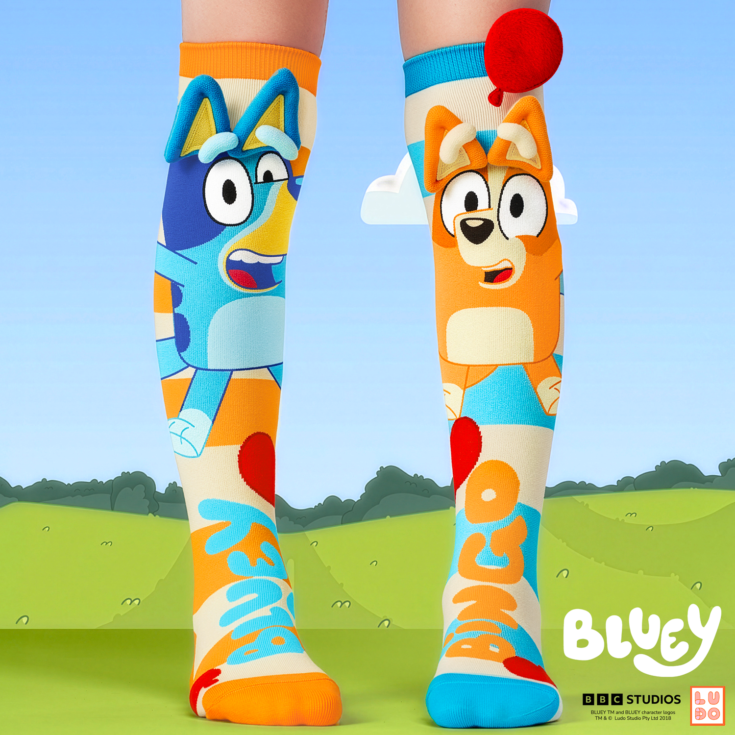 madmia-bluey-socks-official-bluey-bingo-kids-knee-high-socks