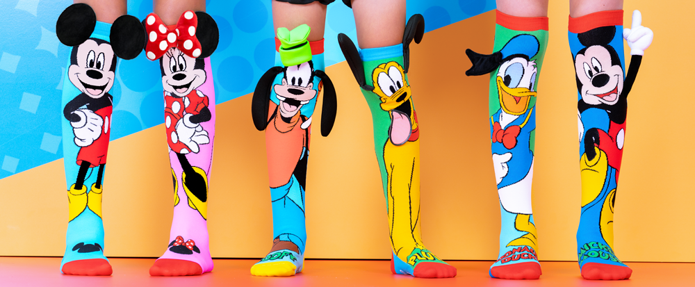 MICKEY AND MINNIE SOCKS