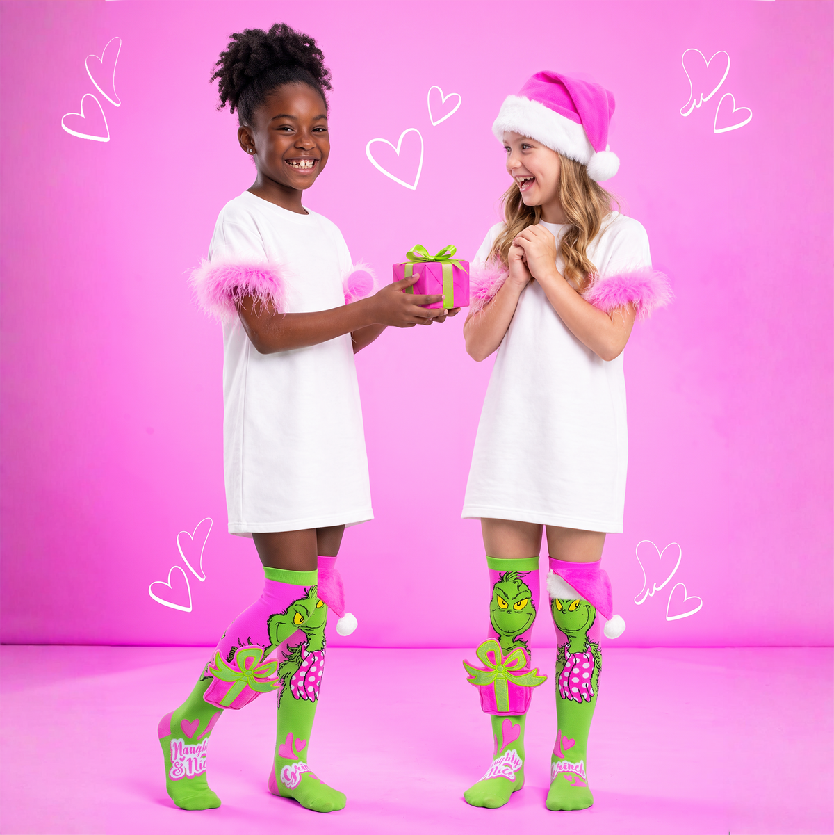 GRINCHY GIFT SOCKS