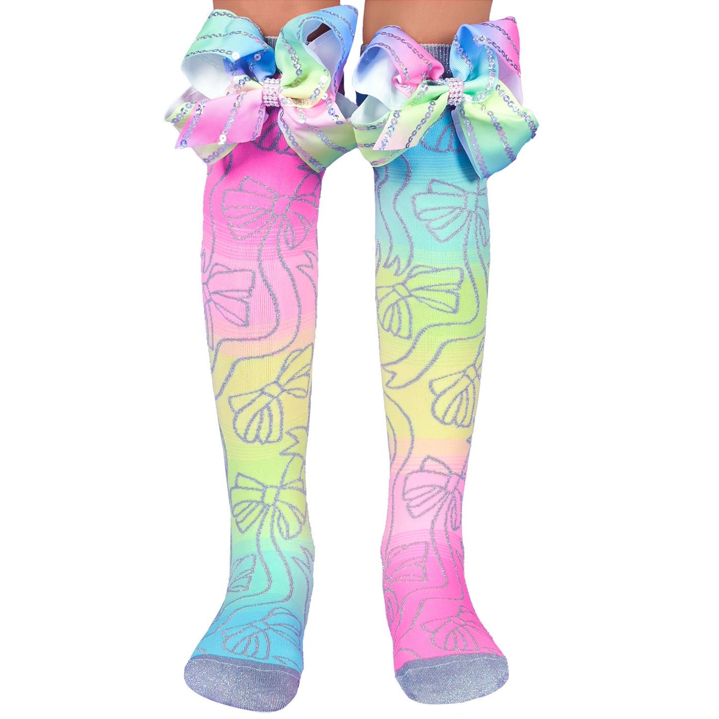 SPARKLY BOWS SOCKS