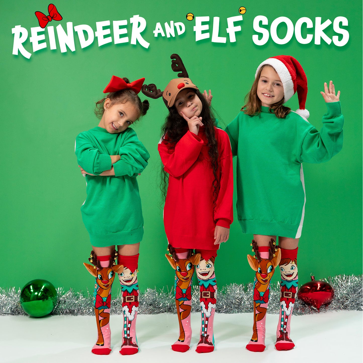 REINDEER AND ELF