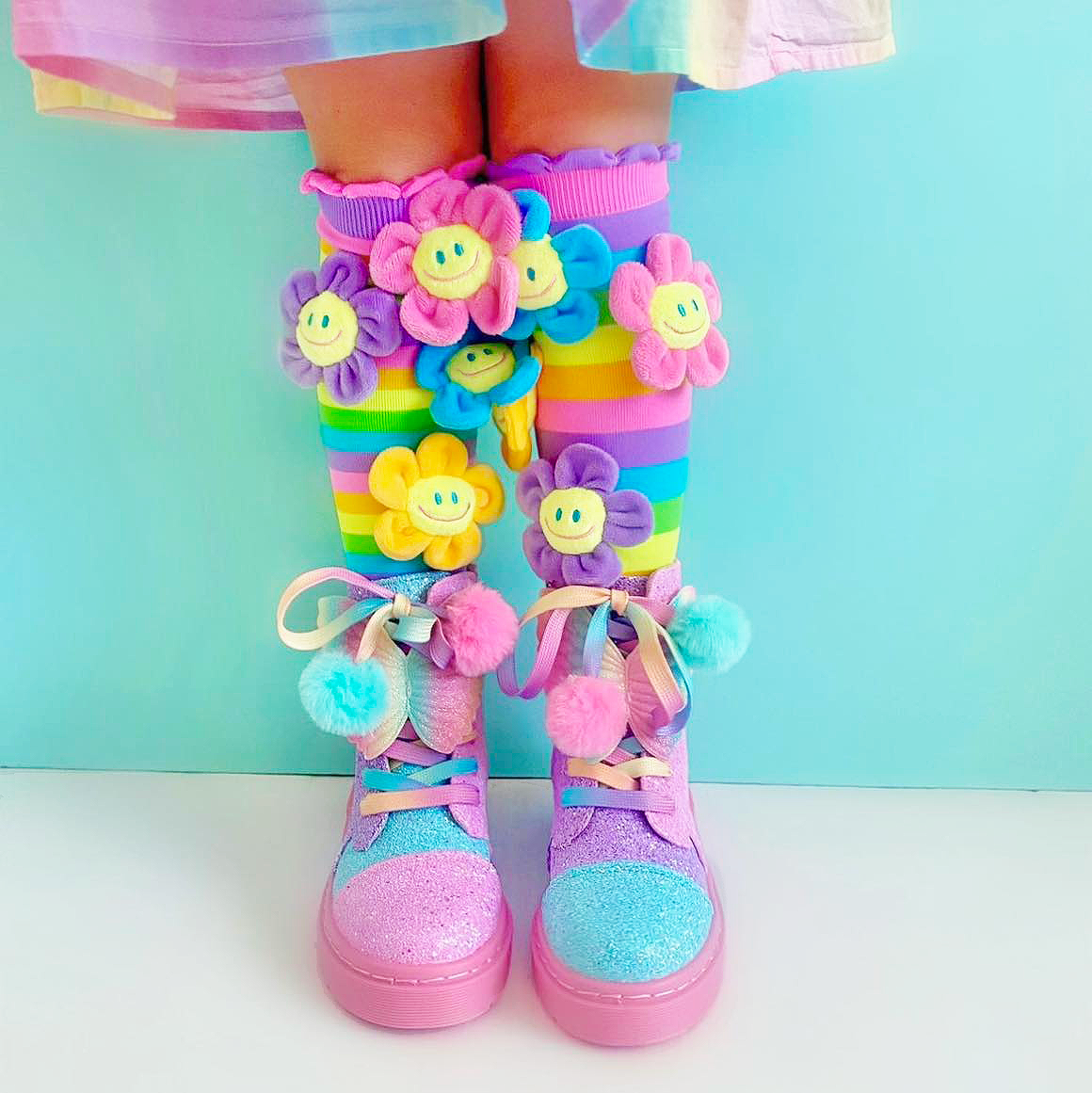 Colorful_Flower_Character_Socks_for_Kids_and_Adults