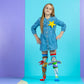 Colorful Toy Story knee high socks for kids featuring Woody and Buzz with 3D wings and fun design.