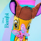 Disney Bambi and Thumper novelty socks for kids featuring playful character artwork and colorful design.