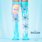 Disney Frozen Elsa knee high socks featuring shiny ice gems and sparkly snowflake details.