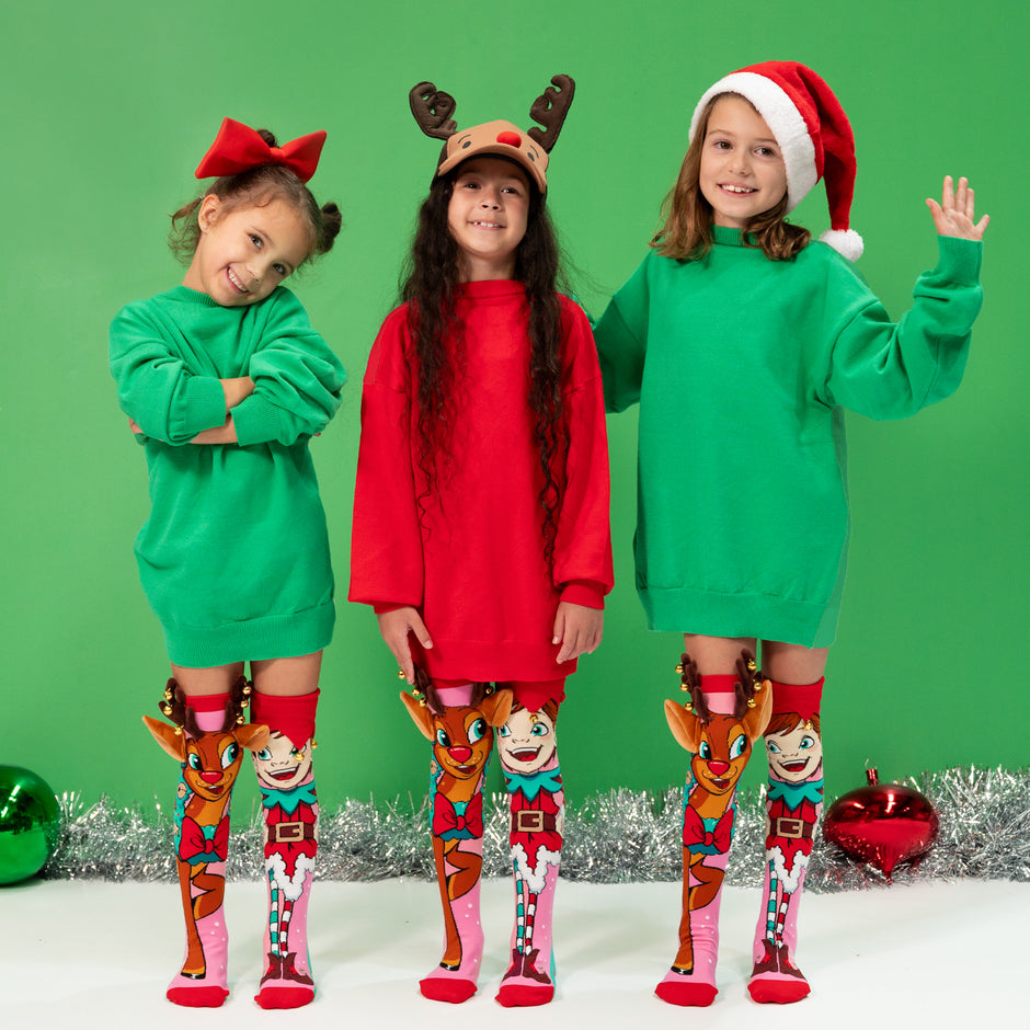 Madmia Socks Reindeer & Elf 6-99