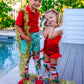 Fun Christmas elf socks featuring plush elf details and colorful holiday-inspired design.