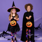 Halloween socks with attached plush spiders and bat wings for a fun trick-or-treat inspired look.