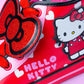 Cute Hello Kitty fashion shoes with glitter details and pink laces