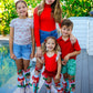 Christmas elf socks for kids and adults with bright festive colors and playful plush elf accents.