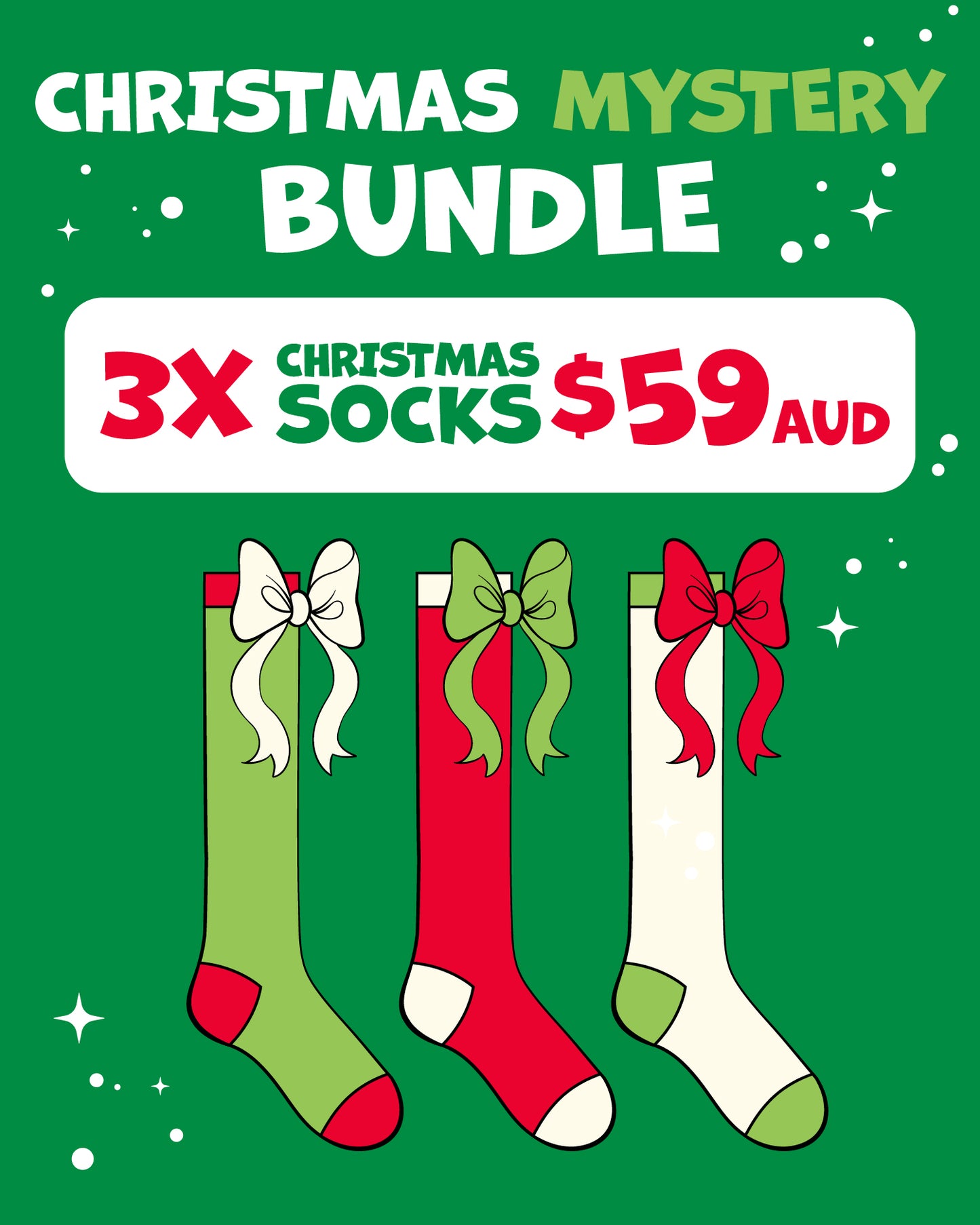 3 FOR $59 MYSTERY XMAS BUNDLE