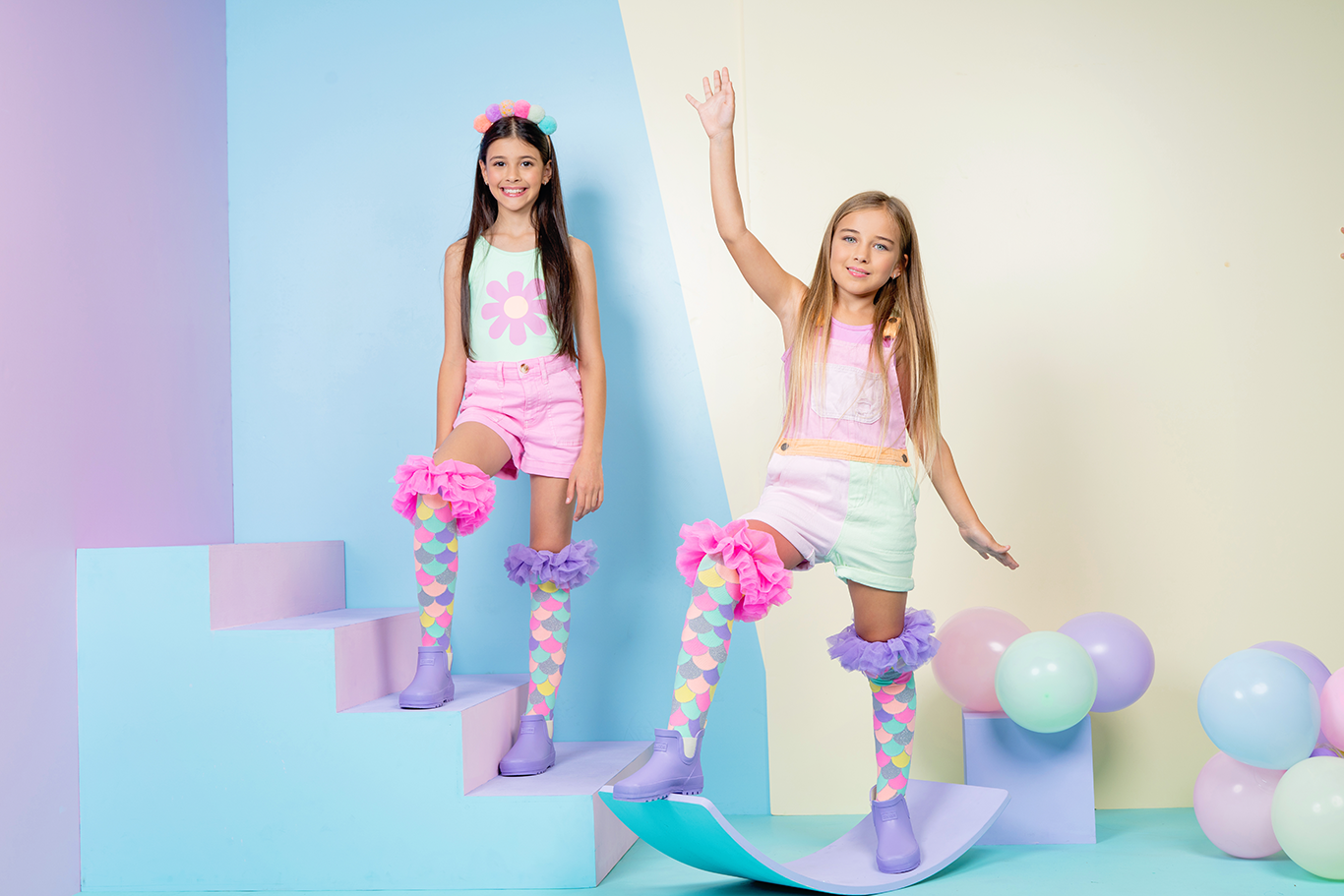 MERMAID FRILLS SOCKS