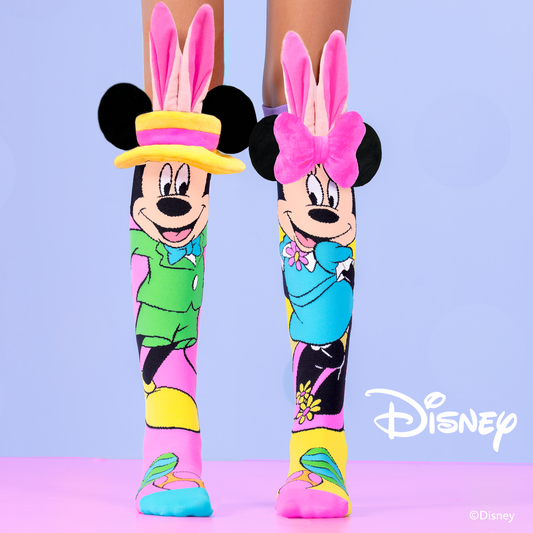 EASTER WITH MICKEY AND MINNIE SOCKS