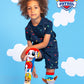 Paw Patrol novelty socks for children with Marshall and Chase graphics