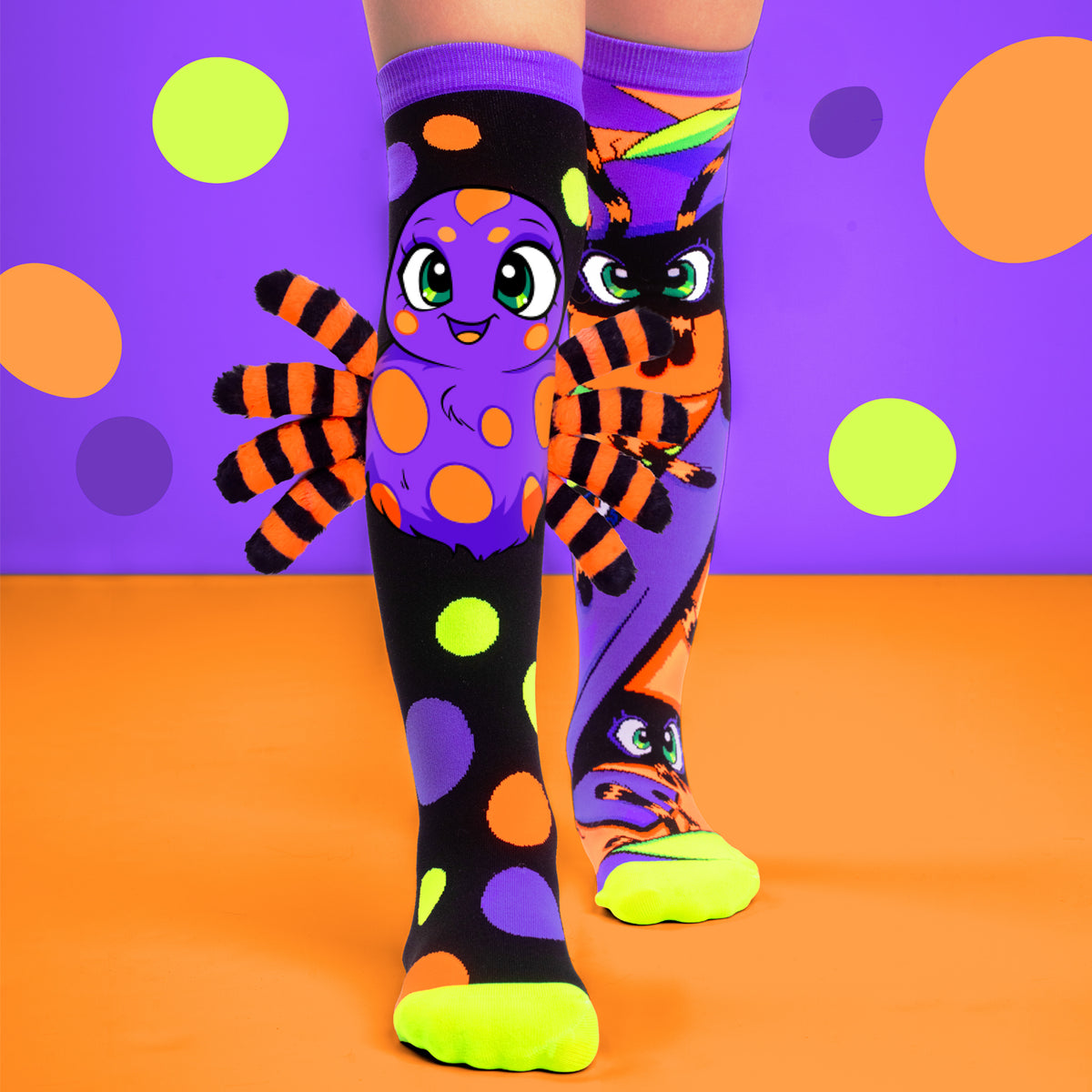 SPOOKY SPIDER SOCKS