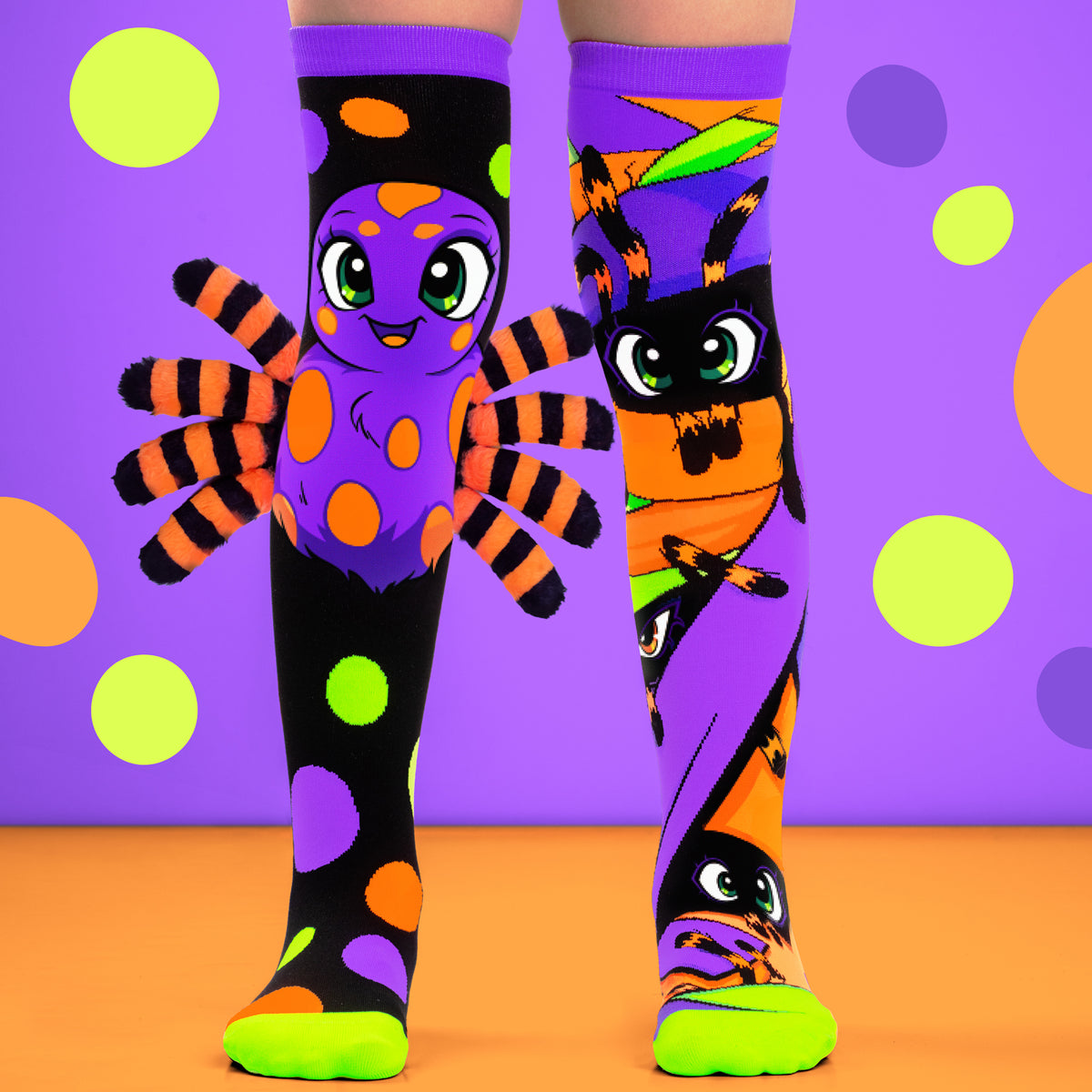 SPOOKY SPIDER SOCKS