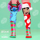 STITCH & LILO CHRISTMAS SOCKS