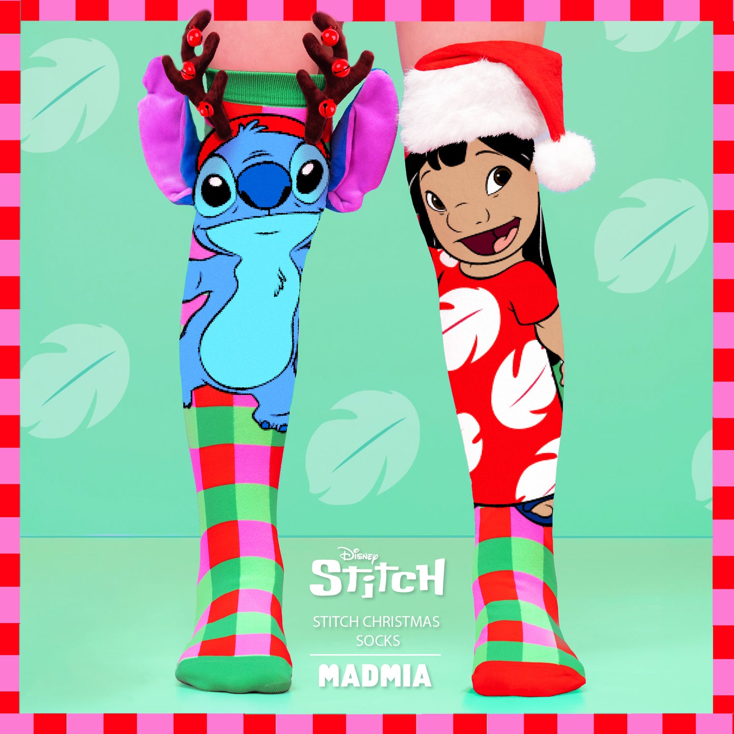 STITCH & LILO CHRISTMAS SOCKS
