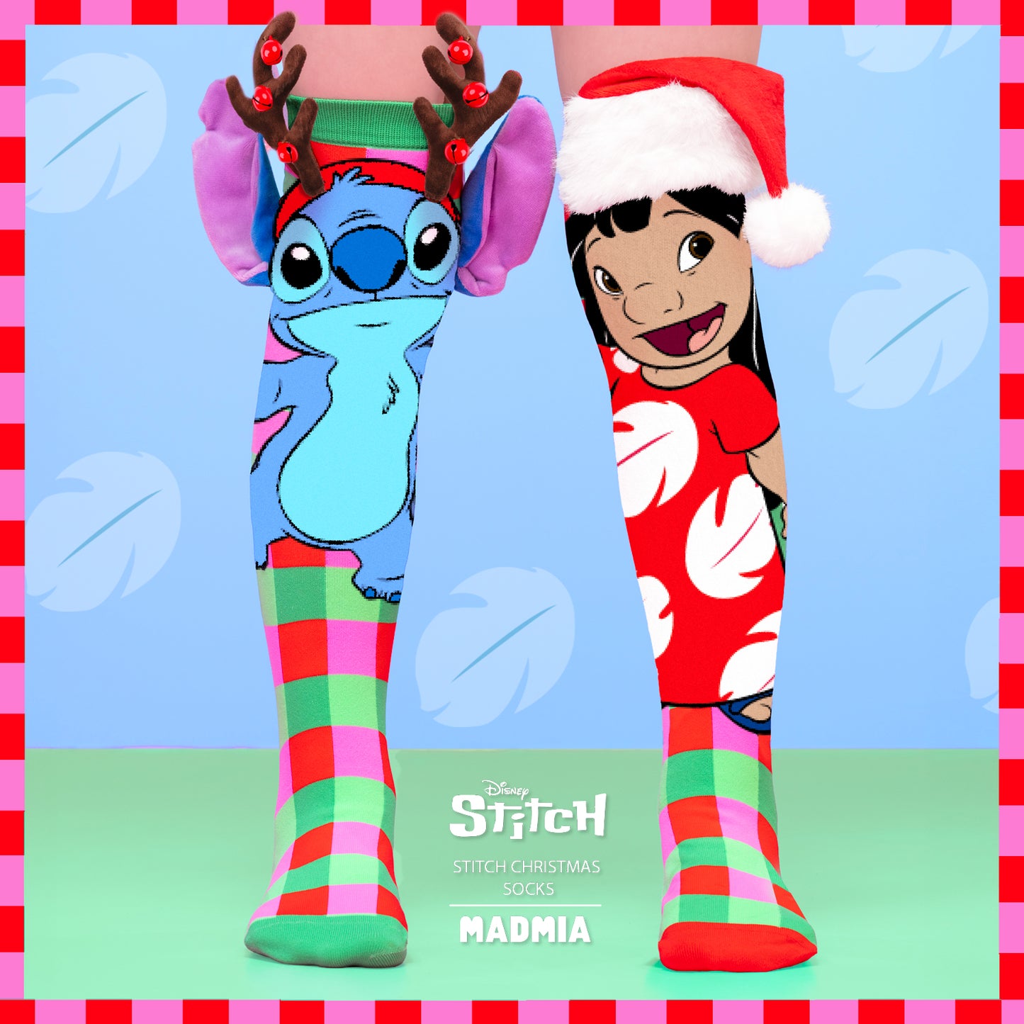 STITCH & LILO CHRISTMAS SOCKS