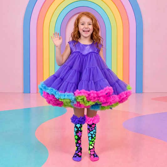 WONDERLAND DRESS PURPLE