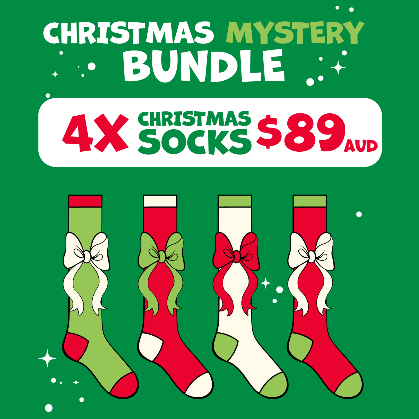 4 FOR $89 MYSTERY XMAS BUNDLE