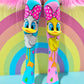 Kids FLUFFY DUCK SOCKS by madmia
