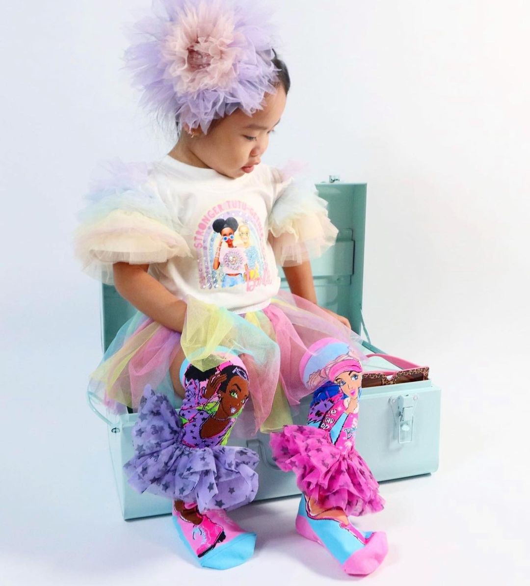 Fun_Barbie_Socks_with_3D_Skirt_Details