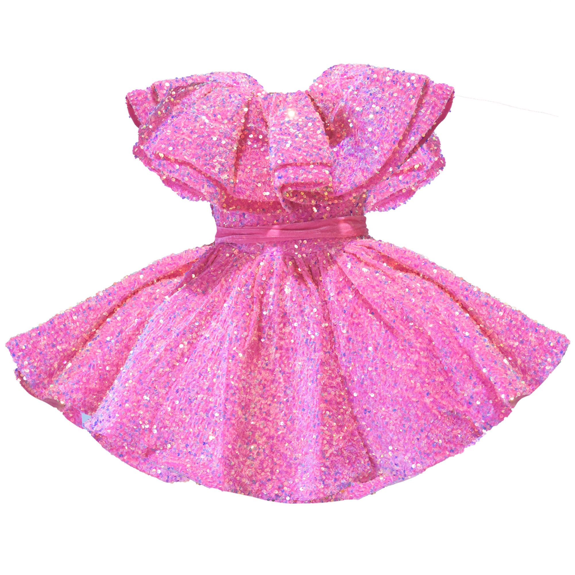 Girls Princess Dresses Color Block Fairy Dresses Fluffy Dresses For  Christmas Or Birthday Party - Temu
