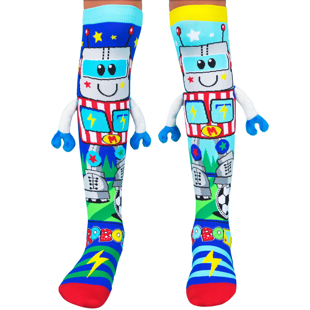LEATHER ROBOT SOCKS