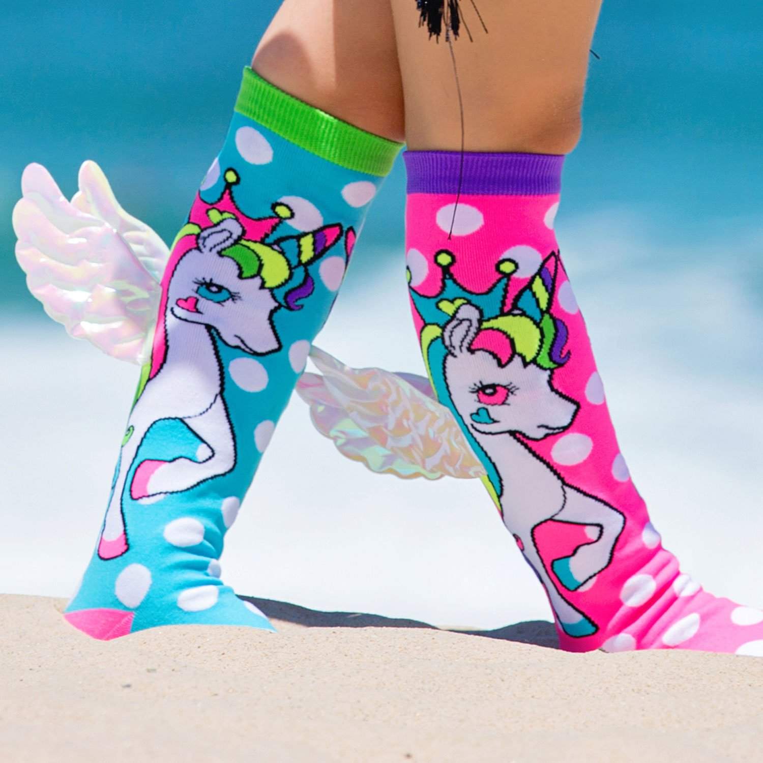 MadMia - Did you know MADMIA SOCKS glow in the dark!! (UV light) 😎💓 Best  for Disco and Birthday Parties 🤩⭐️🌈🦄🥳